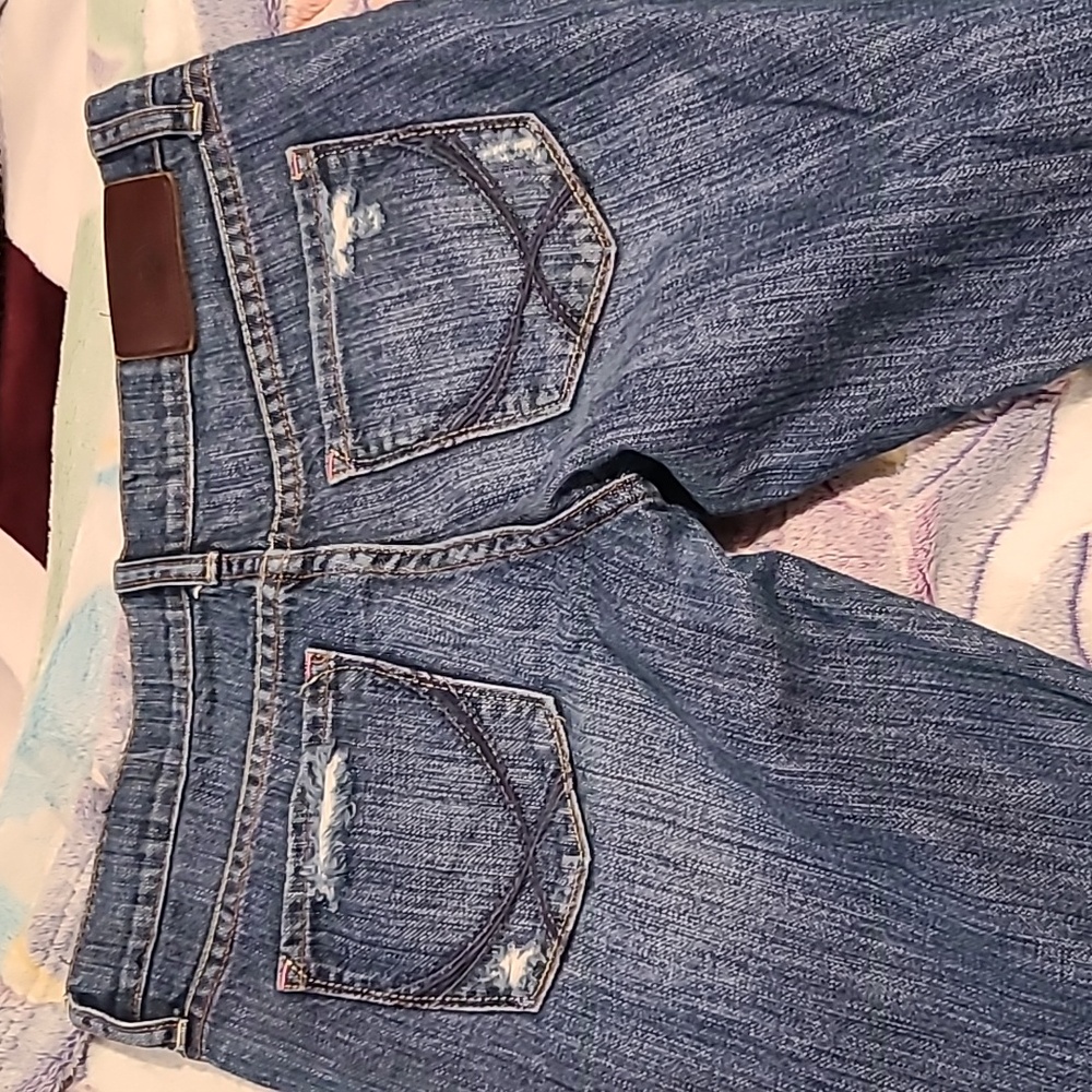 Pink jeans size 4 never worn